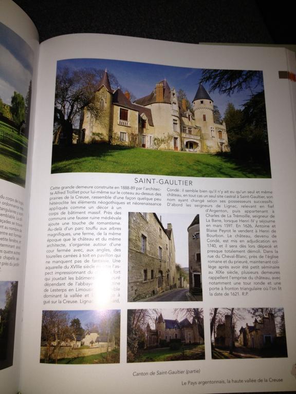 Chateau St.Gaultier Saint-Gaultier Kültér fotó